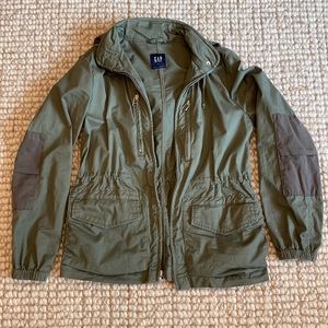 GAP green jacket in size XS
